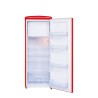 Vertikaler Retro Vintage Schwarzer Kühlschrank 218L RF218RRA++ FrigeluX