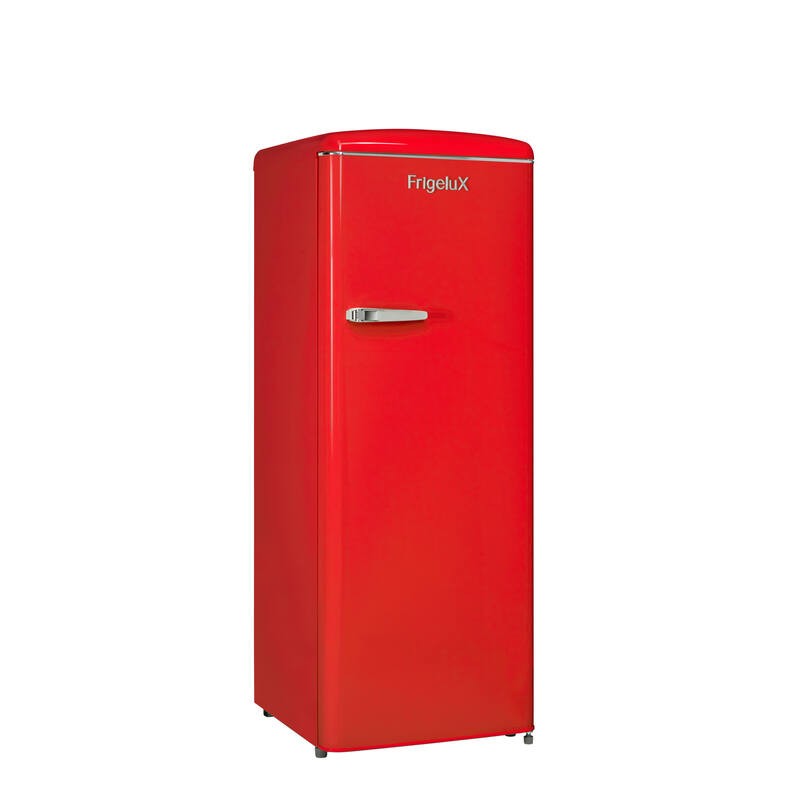 Vertikaler Retro Vintage Schwarzer Kühlschrank 218L RF218RRA++ FrigeluX