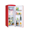 Vertikaler Retro Vintage Schwarzer Kühlschrank 218L RF218RRA++ FrigeluX