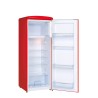 Vertikaler Retro Vintage Schwarzer Kühlschrank 218L RF218RRA++ FrigeluX