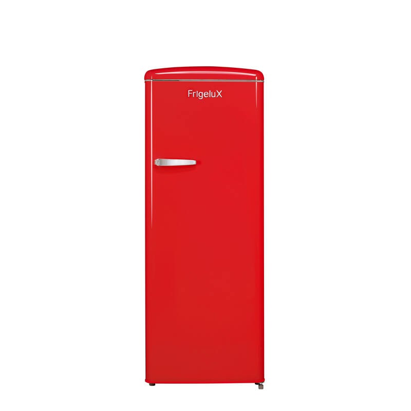 Vertikaler Retro Vintage Schwarzer Kühlschrank 218L RF218RRA++ FrigeluX