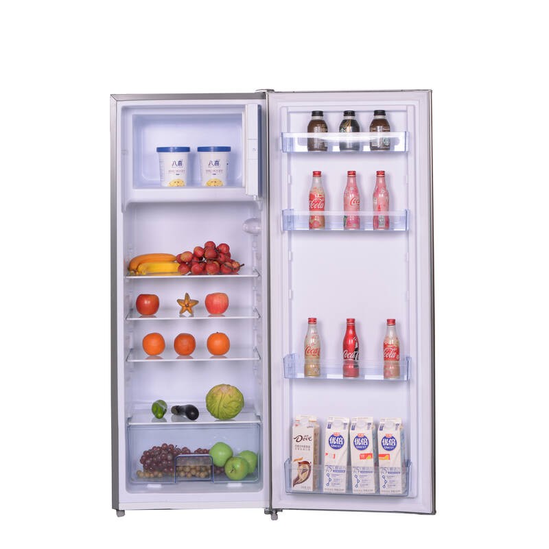 Vertikaler Edelstahlkühlschrank R4A218XE 218L - FrigeluX