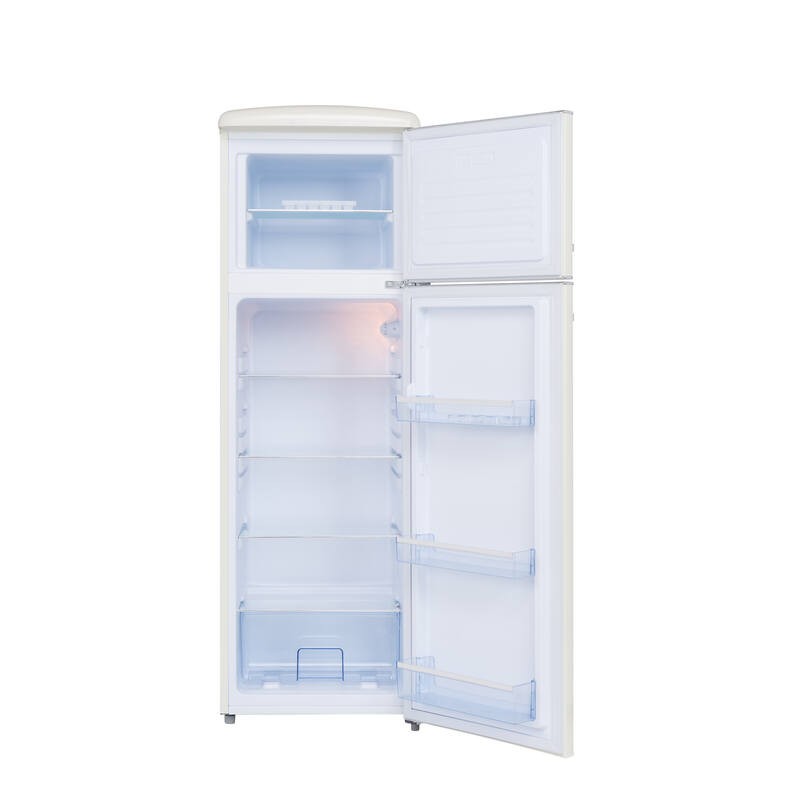 Réfrigérateur Retro Vintage Crème 2 portes RFDP246RCA++ 245L - FrigeluX