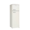 Retro Vintage Creme Kühlschrank 2 Türen RFDP246RCA++ 245L - FrigeluX