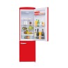 Kombinierter Kühlschrank Retro Vintage Rot 244L CB255RRA++ FrigeluX