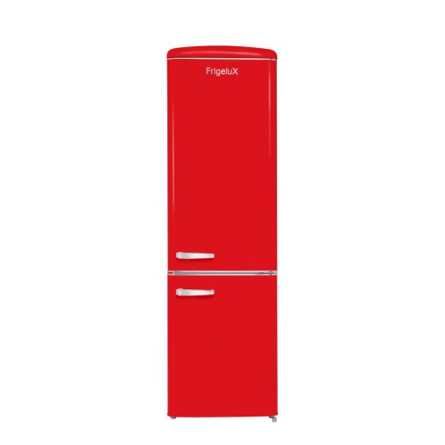 Kombinierter Kühlschrank Retro Vintage Rot 244L CB255RRA++ FrigeluX