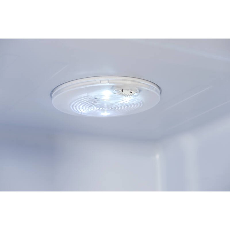 Réfrigérateur Combiné Retro Vintage Noir 244L CB255RNA++ FrigeluX