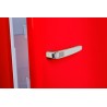 Vertikaler Retro Vintage Schwarzer Kühlschrank 218L RF218RRA++ FrigeluX